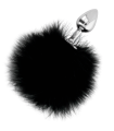 DARKNESS - EXTRA BUTTPLUG ANAL CON COLA NEGRO 7 CM - D-221136