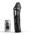 ALL BLACK - DONG 28 CM SIN TESTICULOS - D-222826