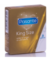PASANTE - PRESERVATIVOS KING MS LARGOS Y ANCHOS 3 UNIDADES - D-225492
